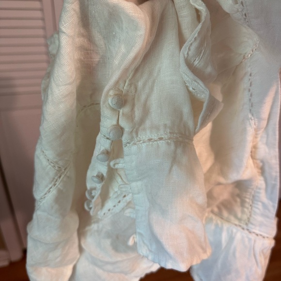 Faherty Linen Flutter Sleeve - Picture 5 of 5